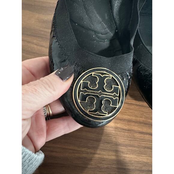 Tory Burch Reva Ballet Flats Size 8.5 - Picture 8 of 9